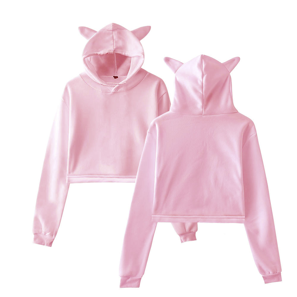 City Vibes Crop Hoodie