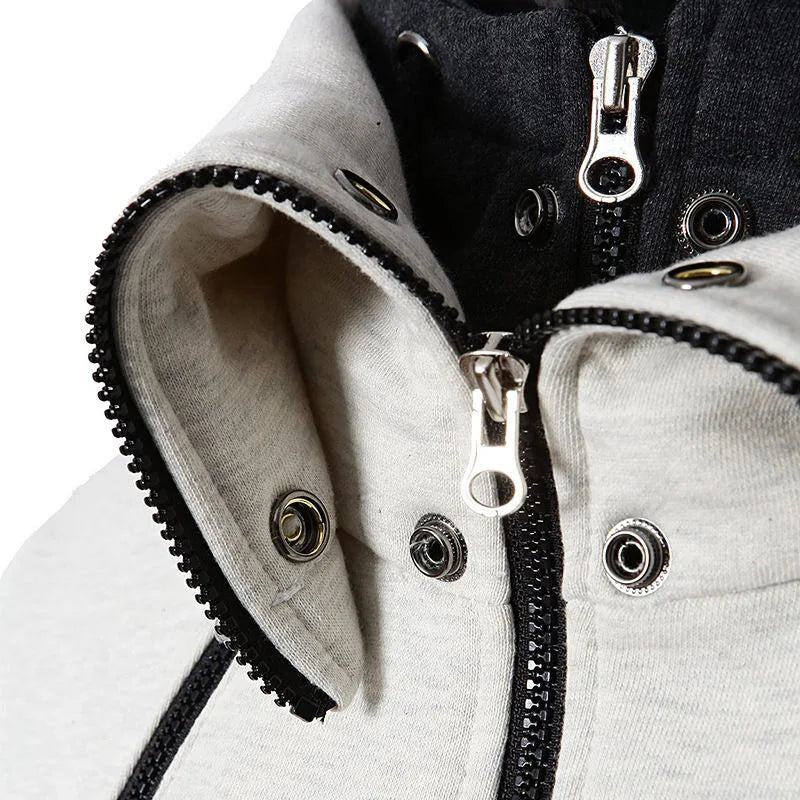 Modern Full-Zip Hoodie Jacket