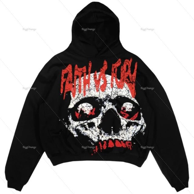 Letter Streetwear Hoodie