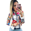 Graphic Varsity Jacket