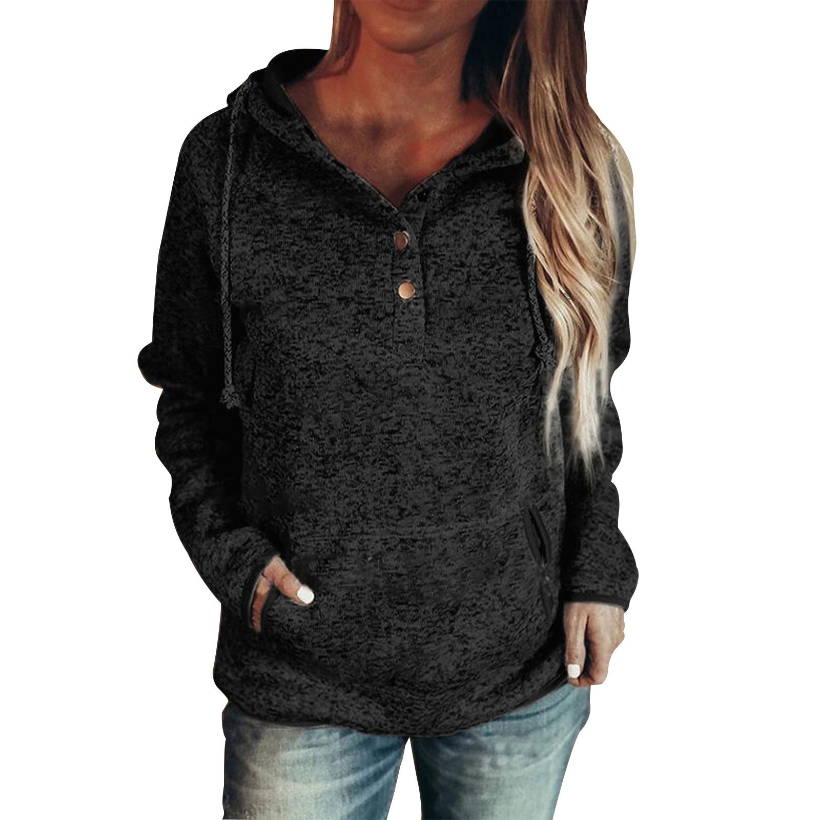 Casual Drawstring Hoodie