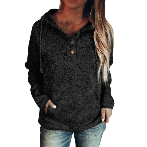 Casual Drawstring Hoodie