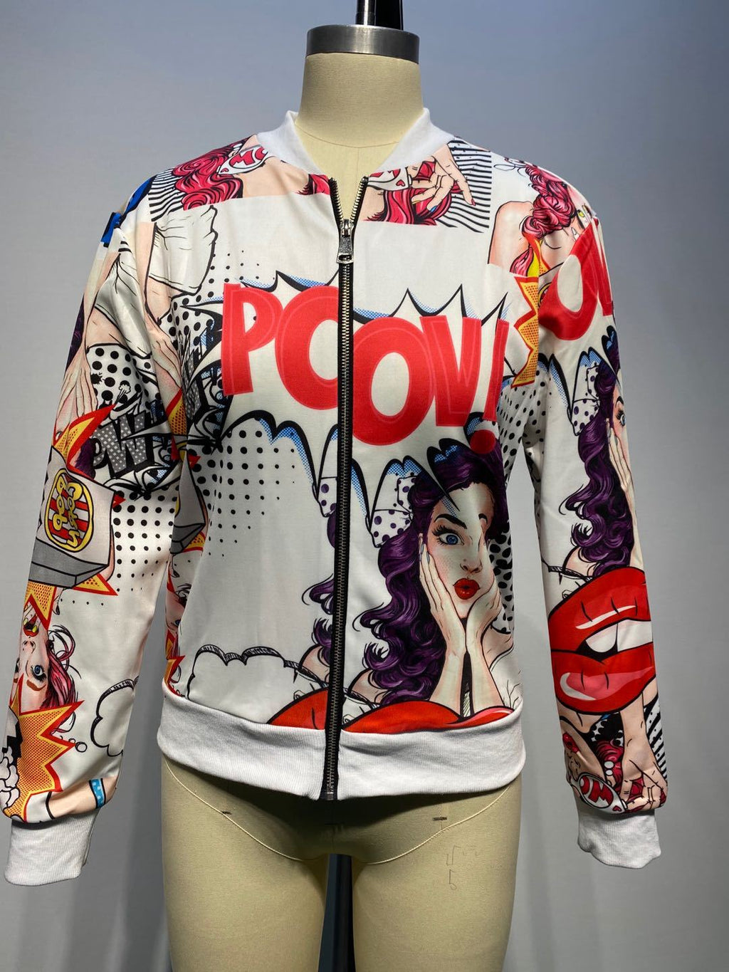 Graphic Varsity Jacket