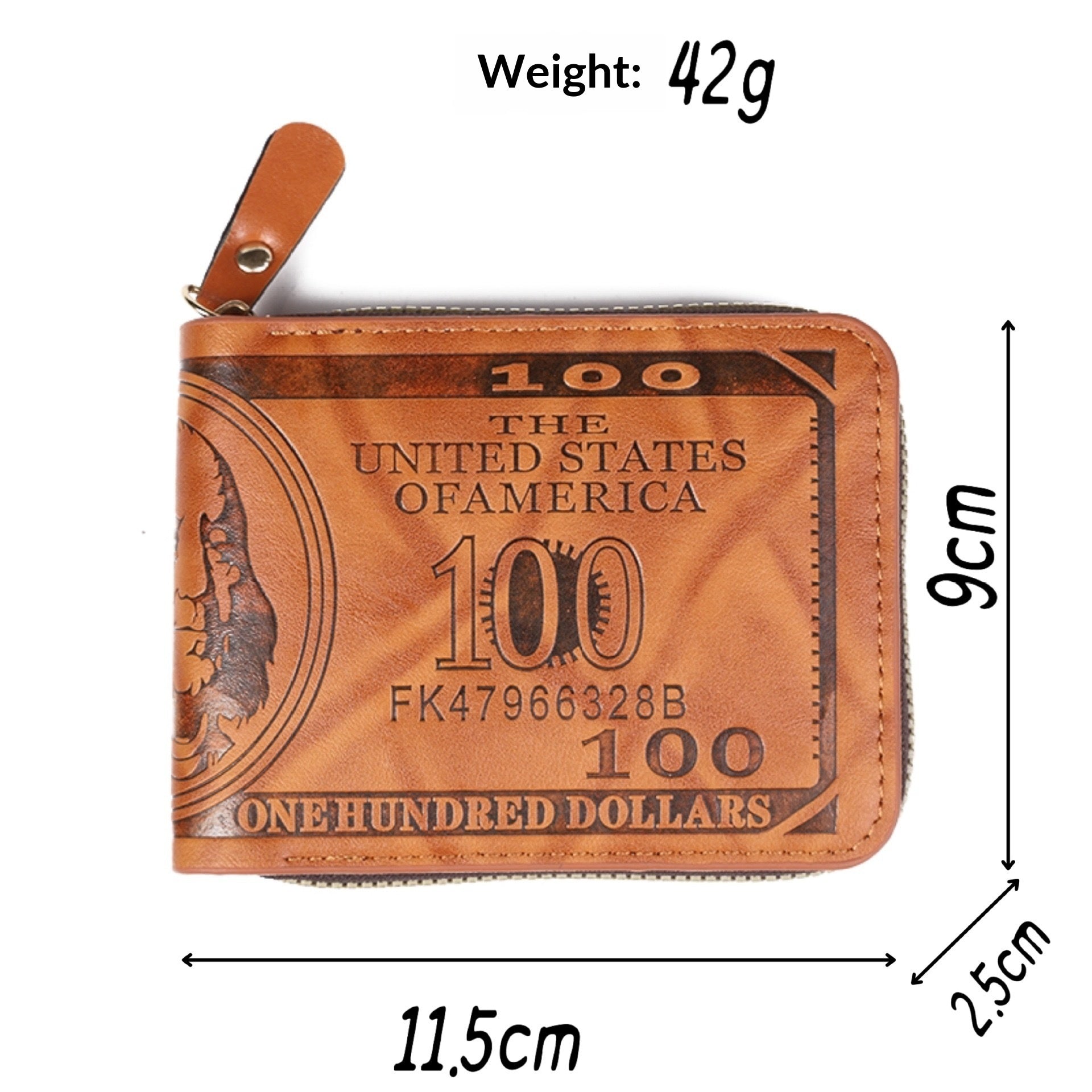Personalized Bi-Fold Wallet