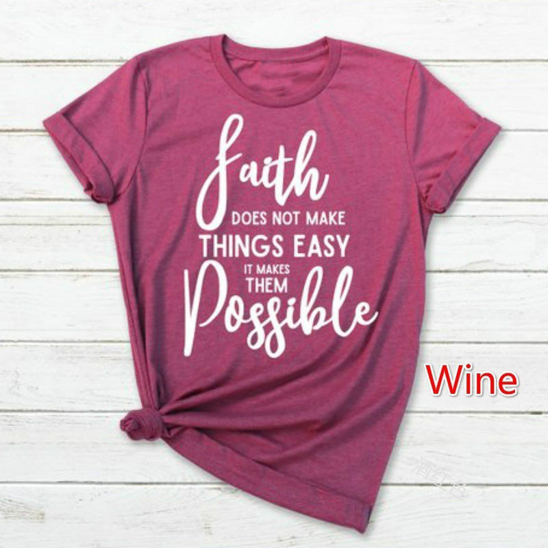Faith Makes It Possible™ Oversized Tee