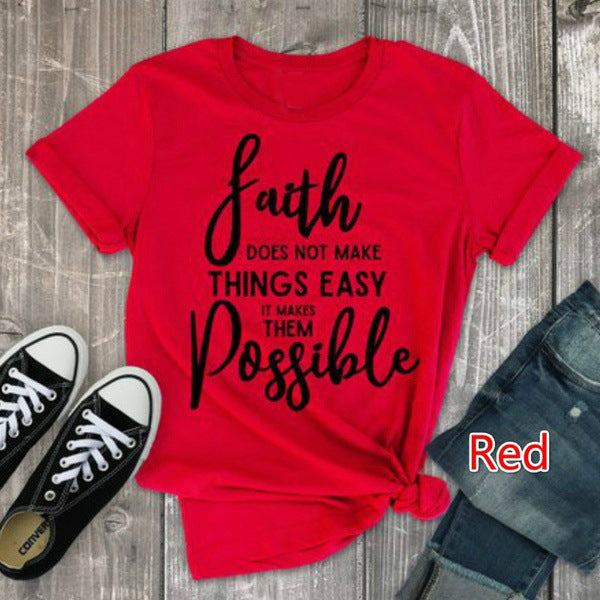 Faith Makes It Possible™ Oversized Tee