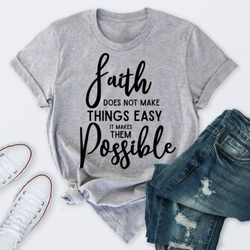 Faith Makes It Possible™ Oversized Tee