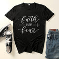 Faith Over Fear™ Oversized Streetwear Tee