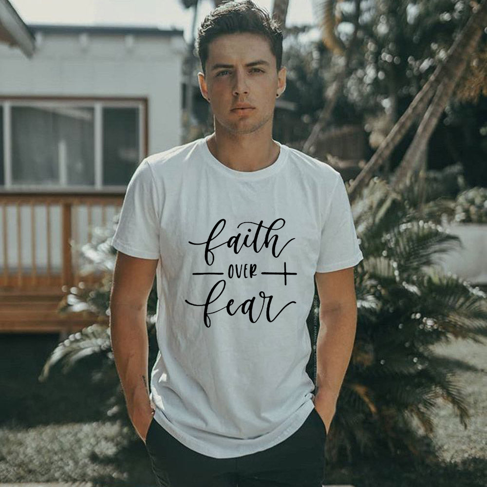 Faith Over Fear™ Oversized Streetwear Tee