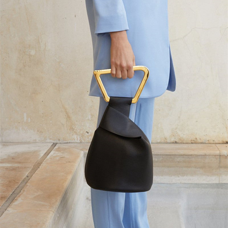 Irregular Acrylic Bucket Bag