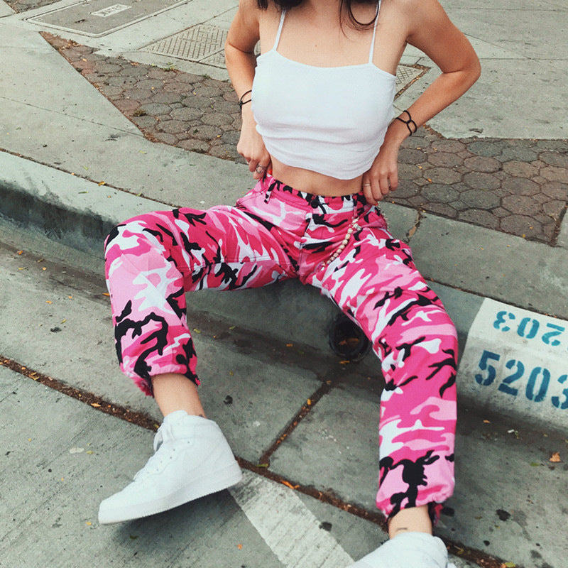 Urban Camo Denim Joggers