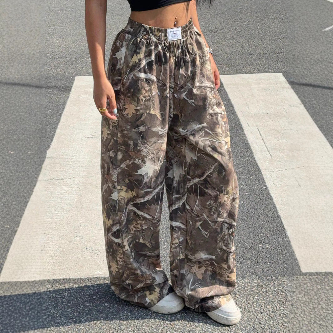 Baggy Camo Cargo Pants