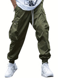 Drawstring Multi-Pocket Cargo Pants