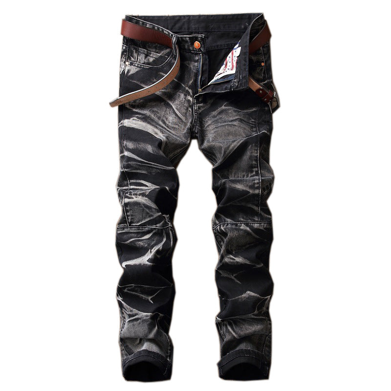 Retro Urban Ripped Jeans
