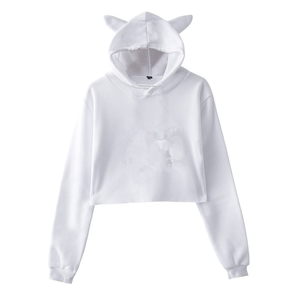City Vibes Crop Hoodie