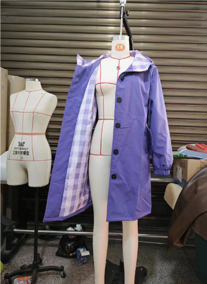 Urban Breeze Oversized Windbreaker Coat