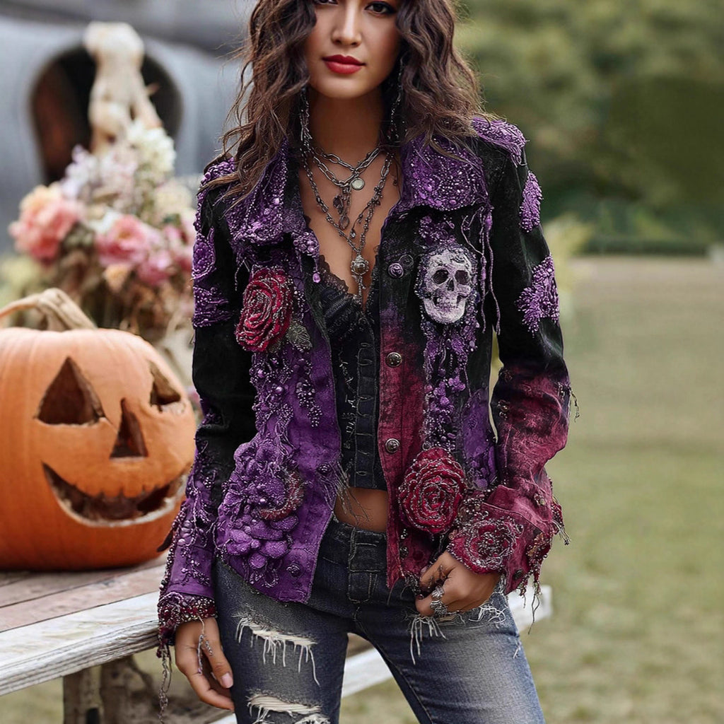 Vintage Patchwork Denim Jacket