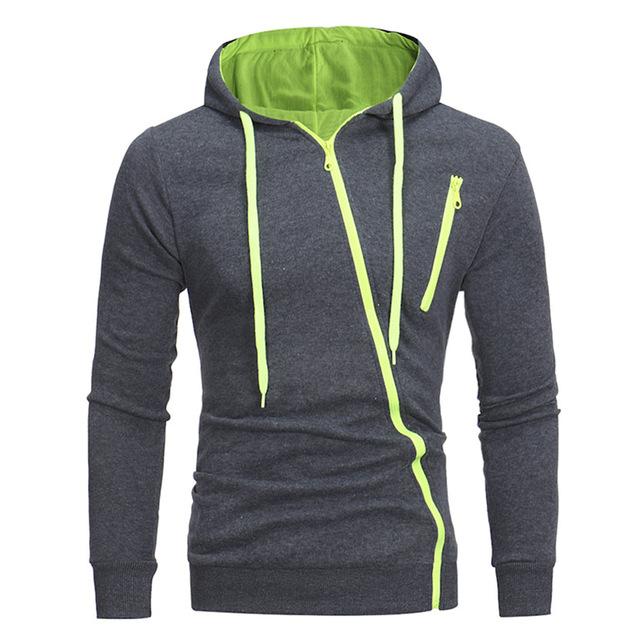 Casual Slim Fit Hooded Cardigan Sweater