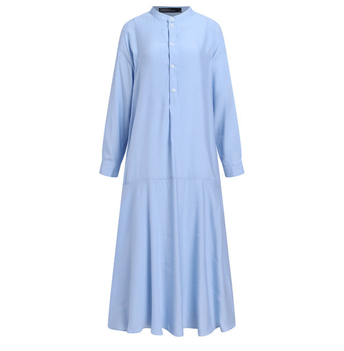 Cotton Linen Casual Retro Breeze Maxi Dress