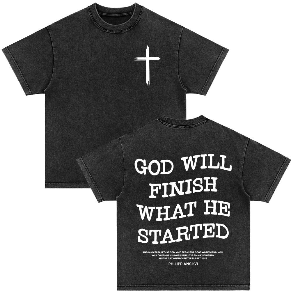 Strength in Faith™ Retro Washed Tee