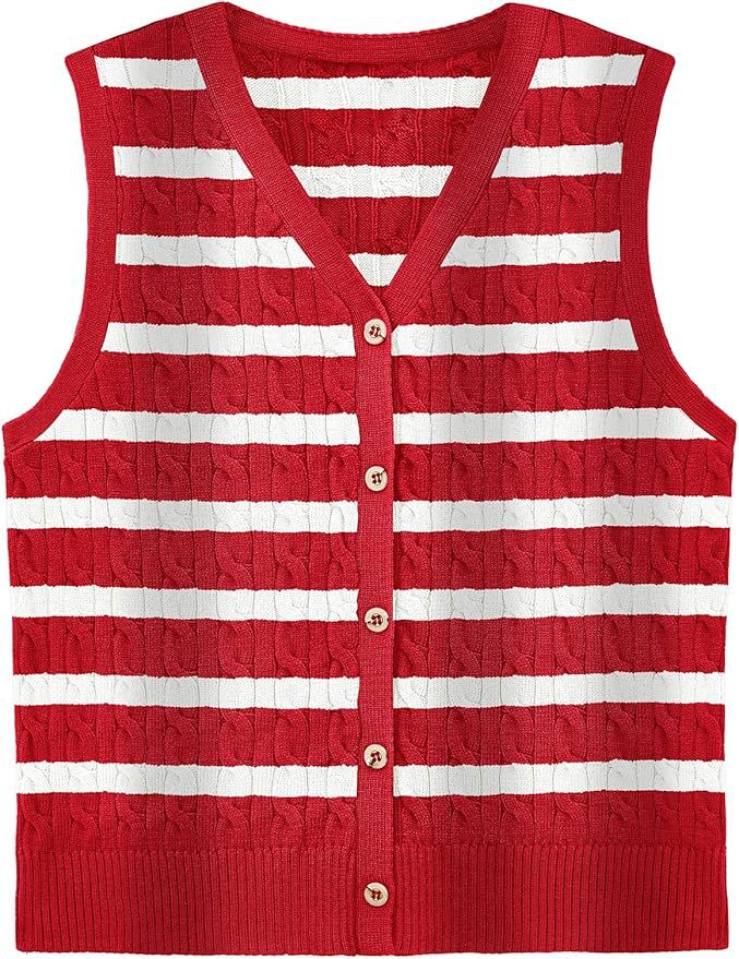 Twist & Layer Knit Vest