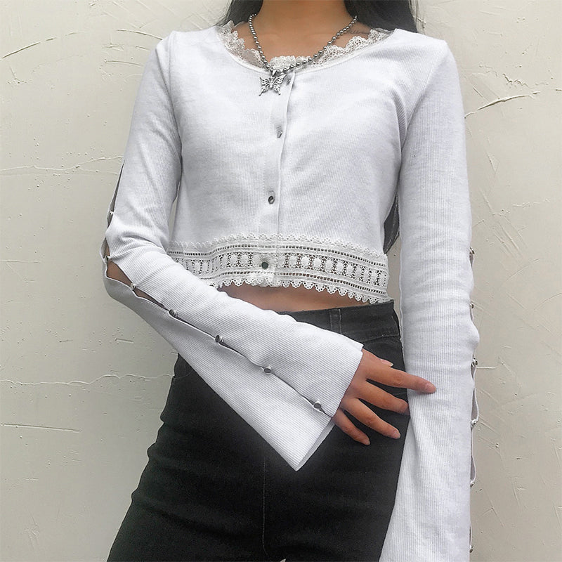 Strapless Navel Crop Top