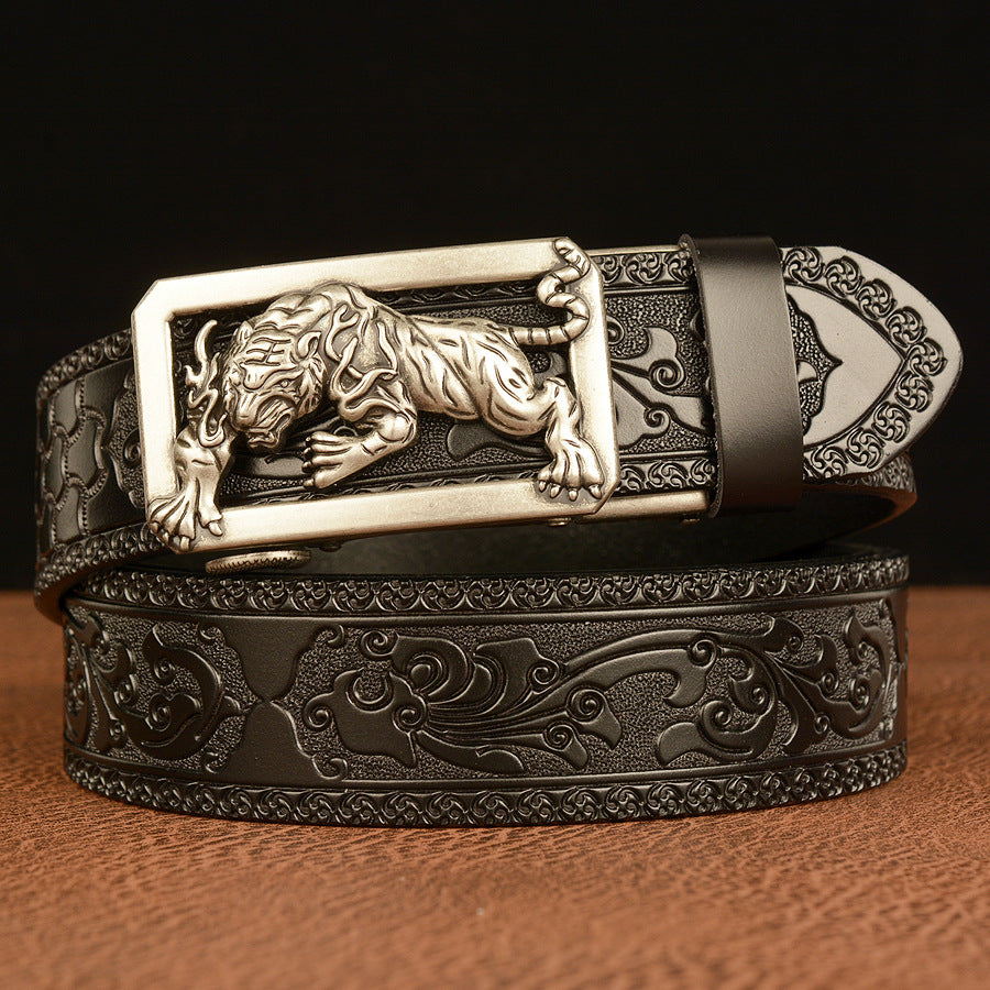 Automatic Buckle Casual Belt