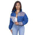 Arctic Bloom Women’s Cotton Puffer Jacket