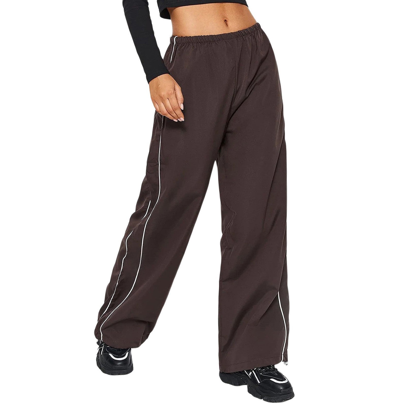 Street Style Ankle-Tied Trousers