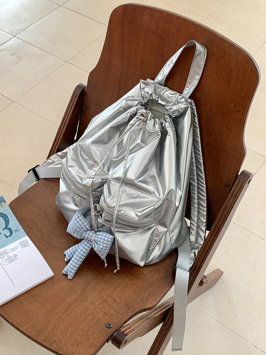 Minimal Drawstring Backpack