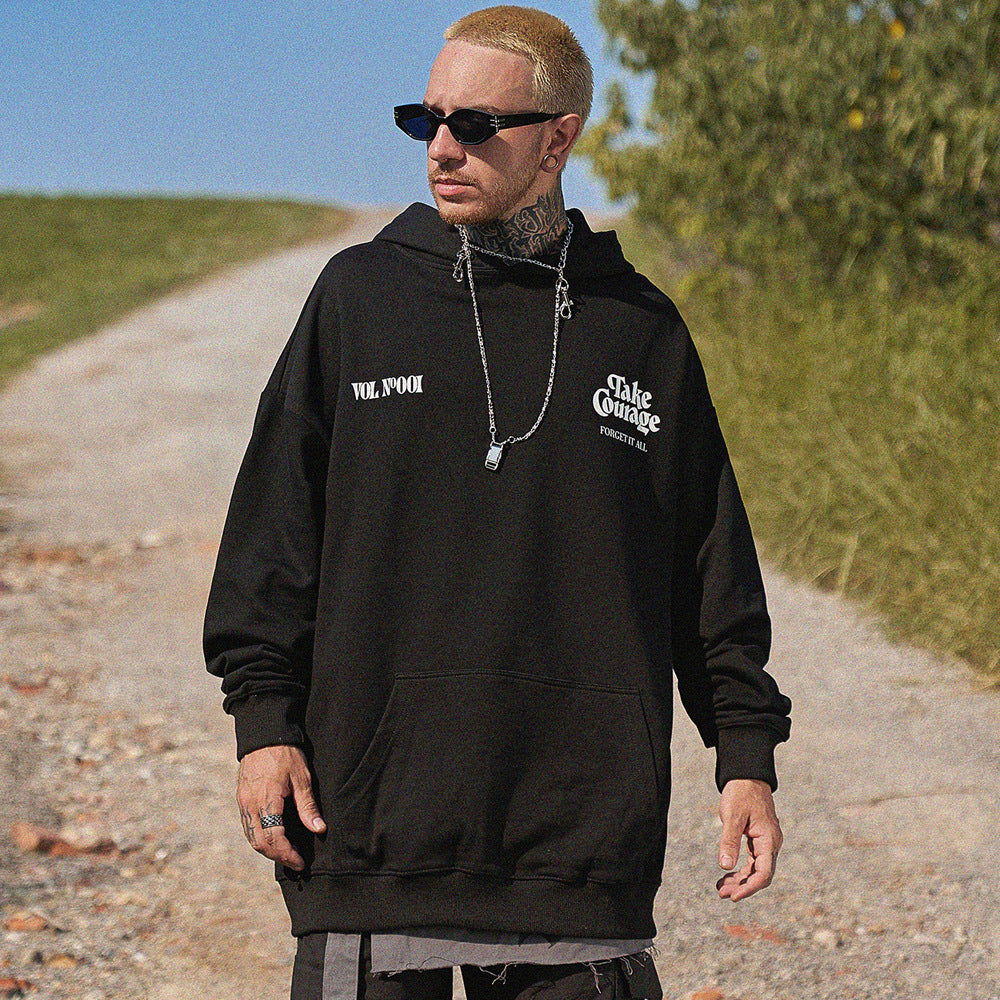 Autumn Landscape Loose Hoodie