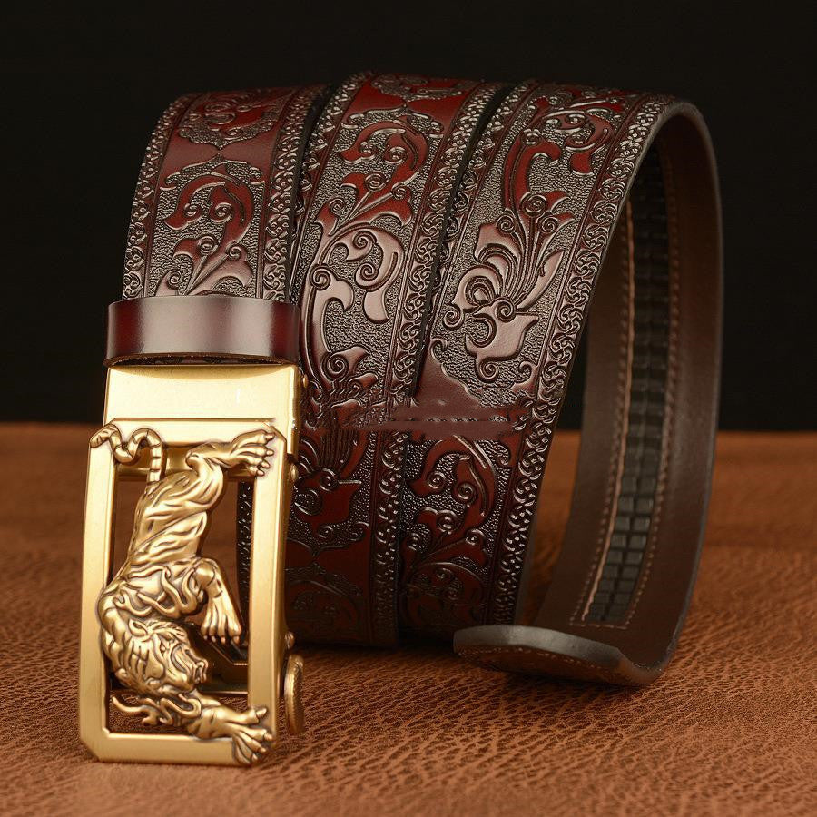 Automatic Buckle Casual Belt