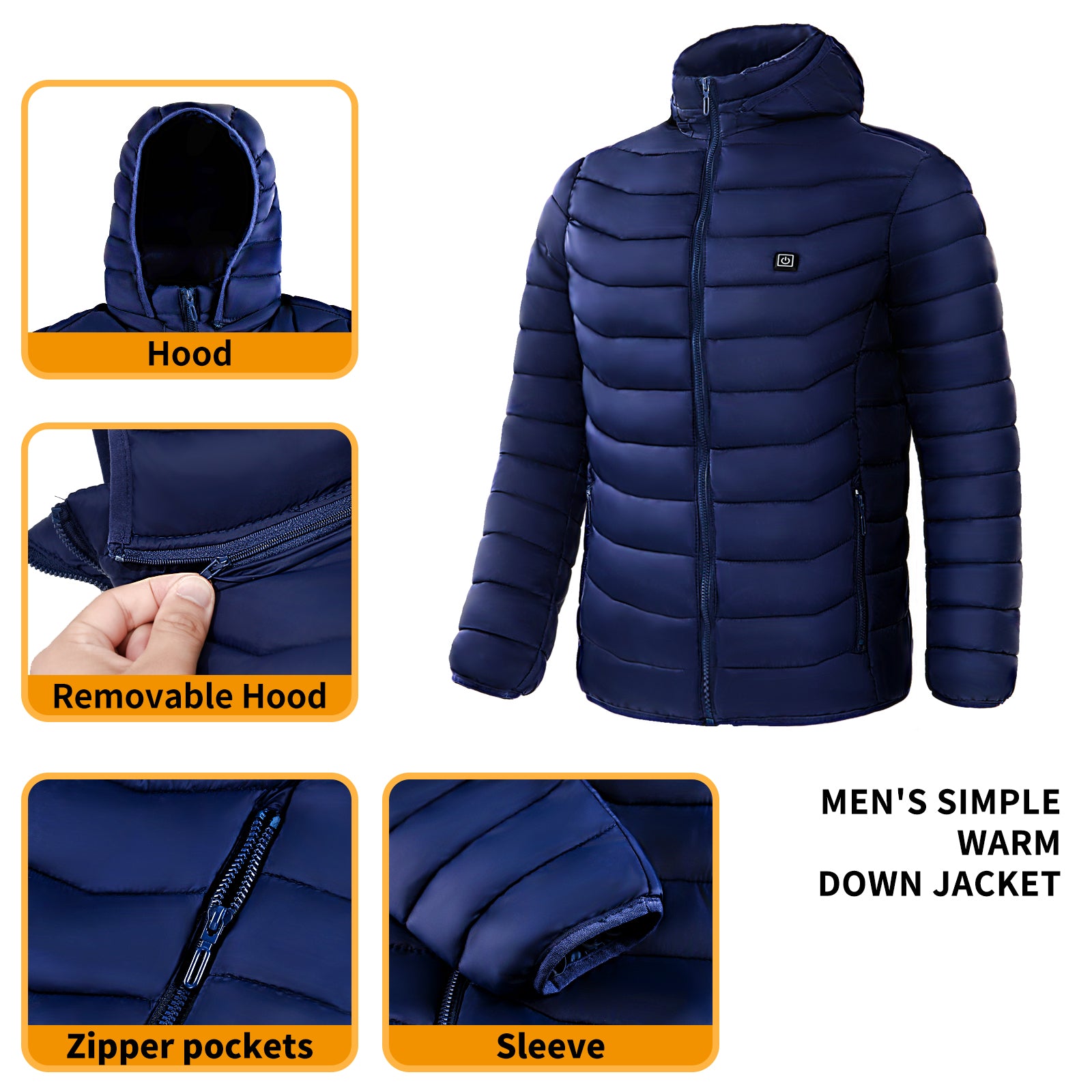 9 Zone Heated Puffer Jacket