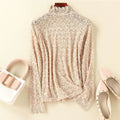 Sheer Mesh Long Sleeve Top