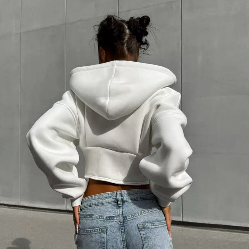 Corset Zip Hoodie