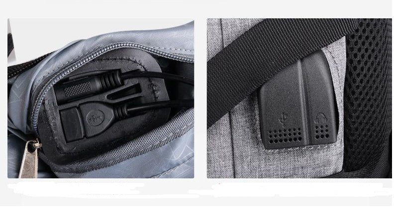 Multifunctional School Backpack with USB Charging Port