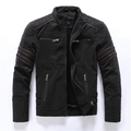 PU Leather Biker Jacket