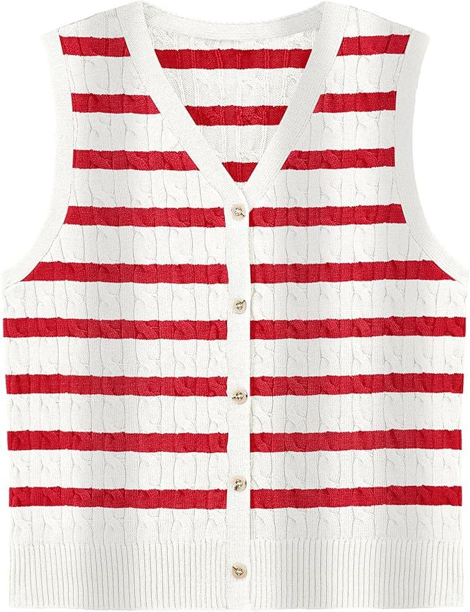 Twist & Layer Knit Vest