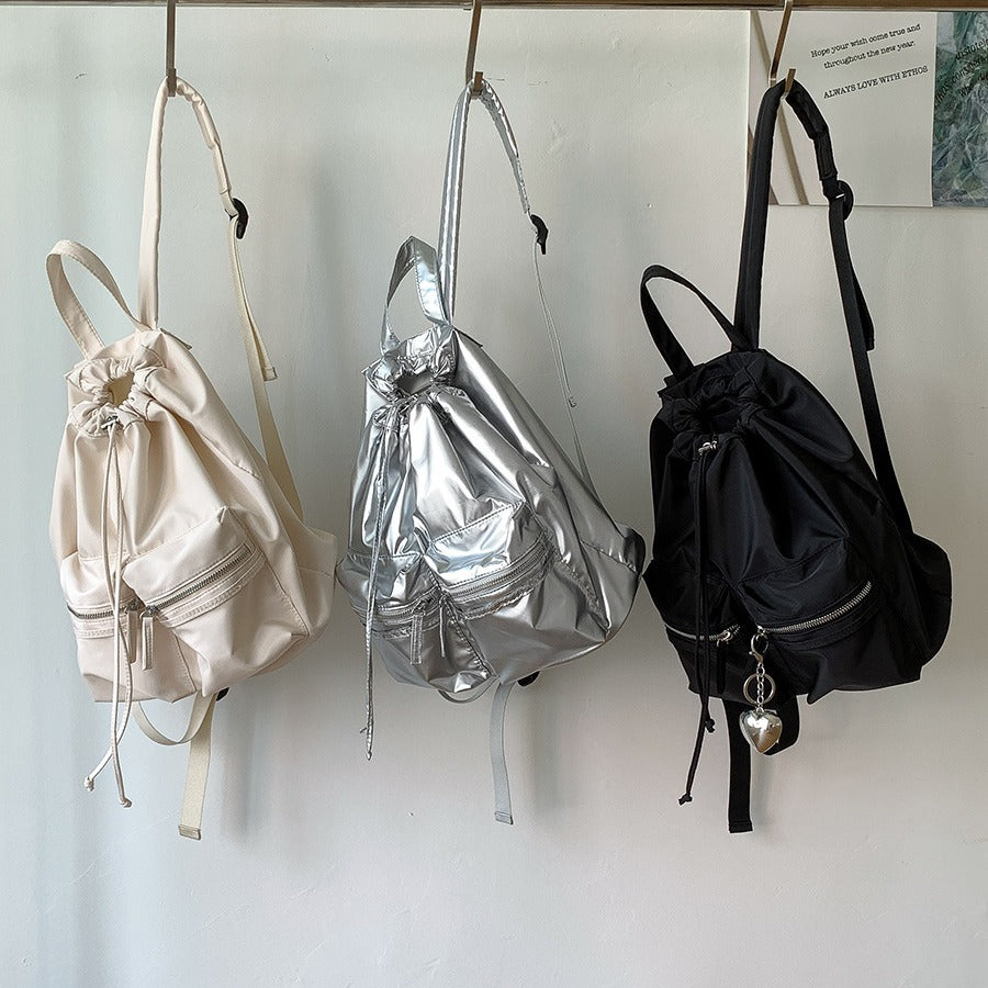 Minimal Drawstring Backpack