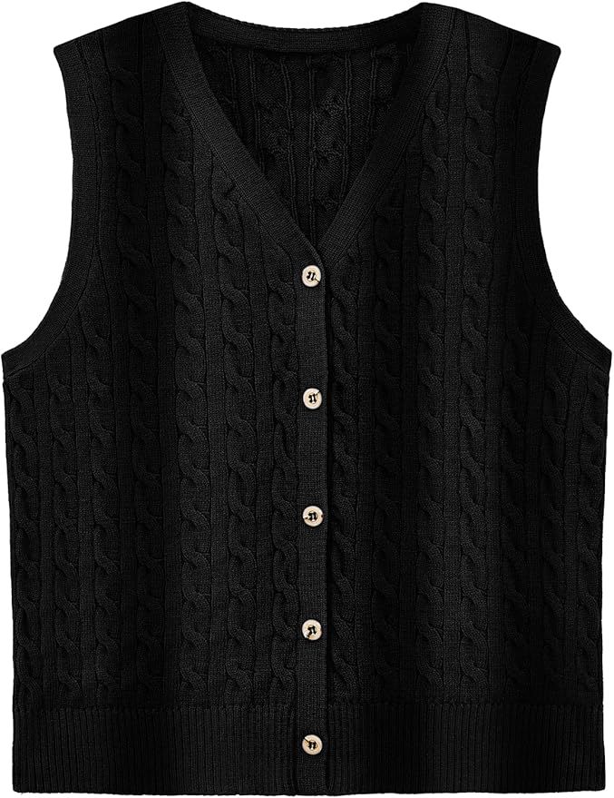Twist & Layer Knit Vest