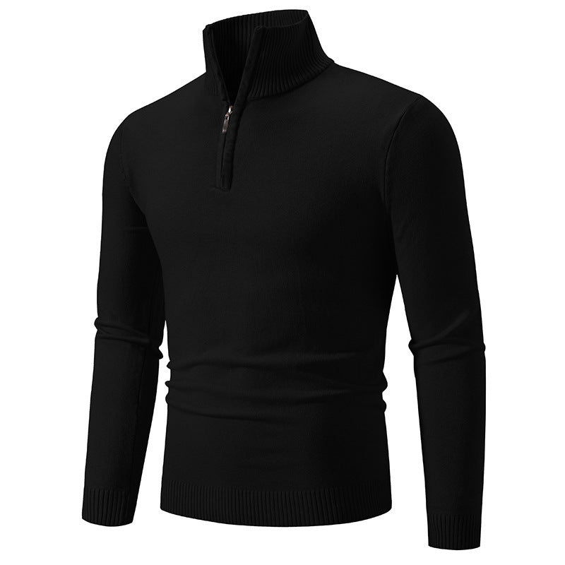 Urban Shield Zip-Up Turtleneck Sweater