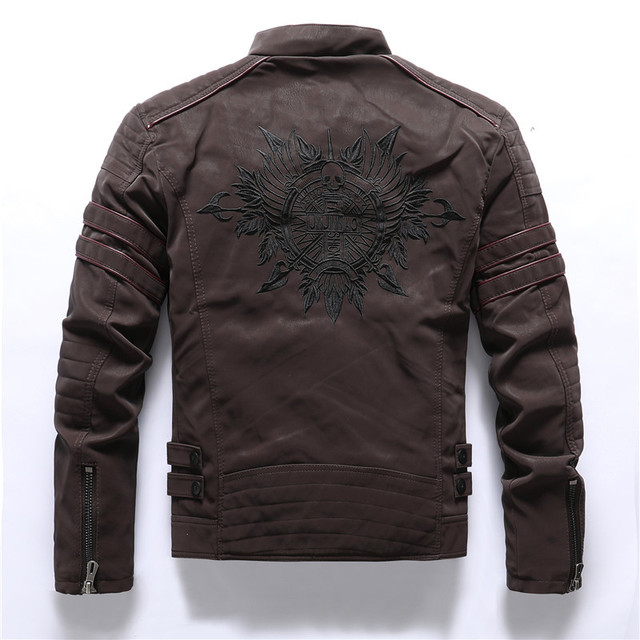 PU Leather Biker Jacket