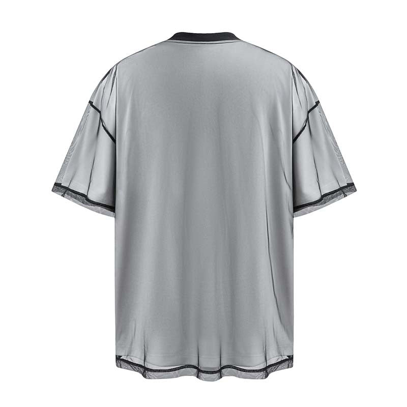 American Streetwear Cherry Letter Print T-Shirt