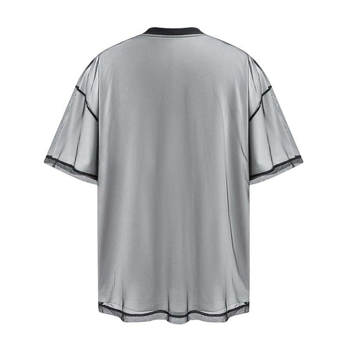 American Streetwear Cherry Letter Print T-Shirt