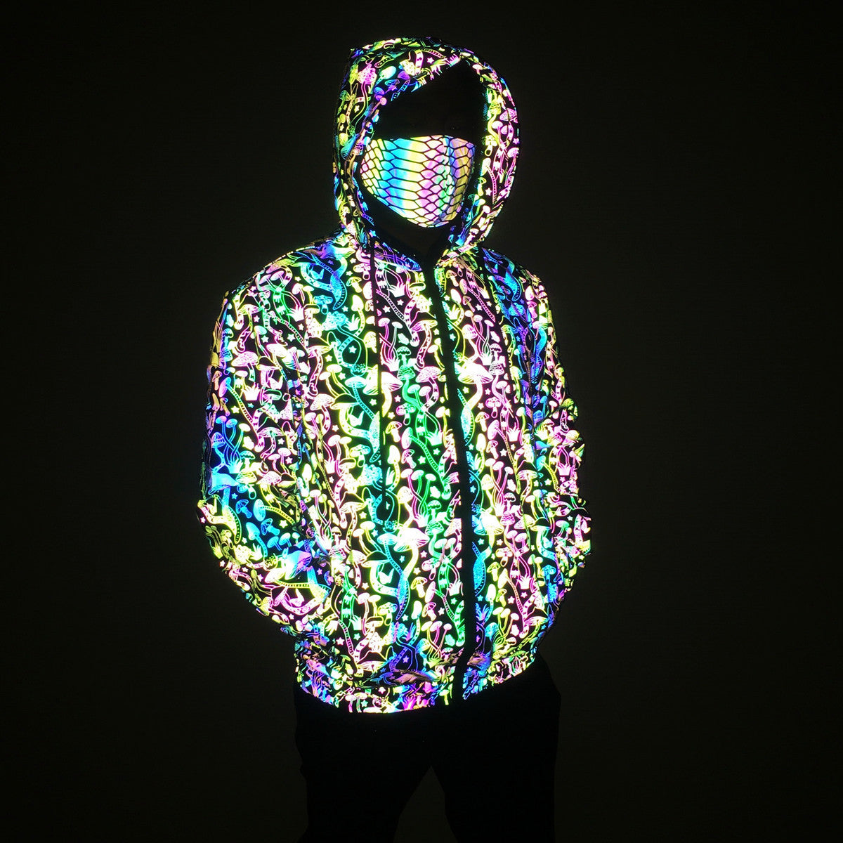 Symphony Luminous Reflective Windbreaker