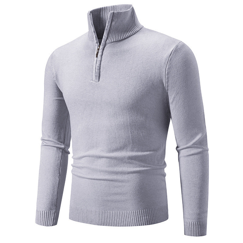 Urban Shield Zip-Up Turtleneck Sweater