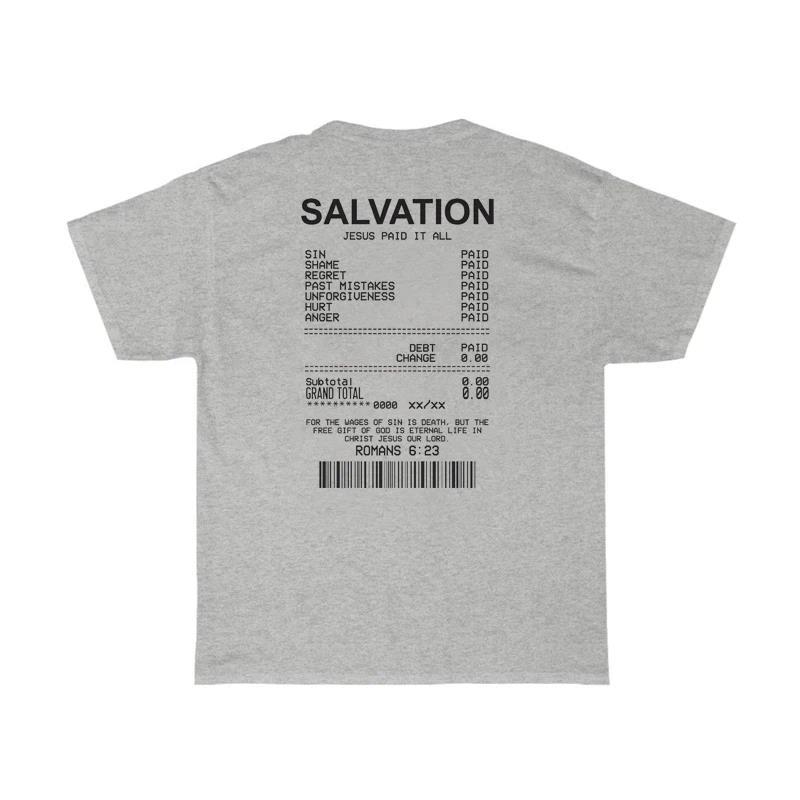 Salvation™ Back Print Oversized Tee