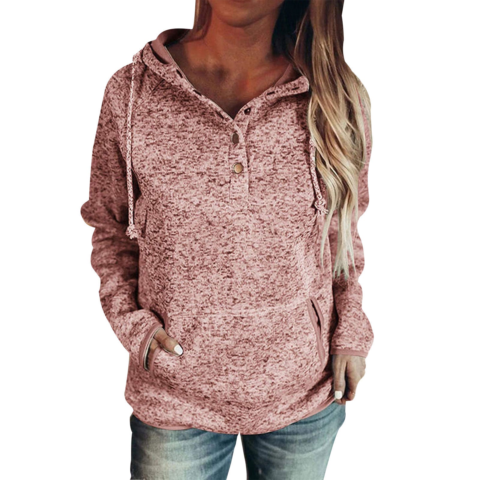 Casual Drawstring Hoodie