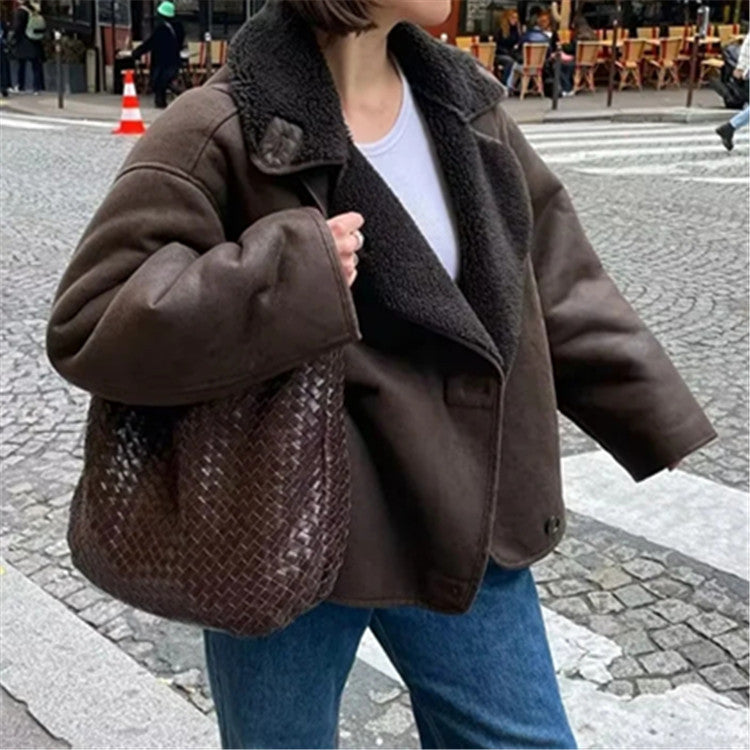 Oversized Cotton Padded Jacket