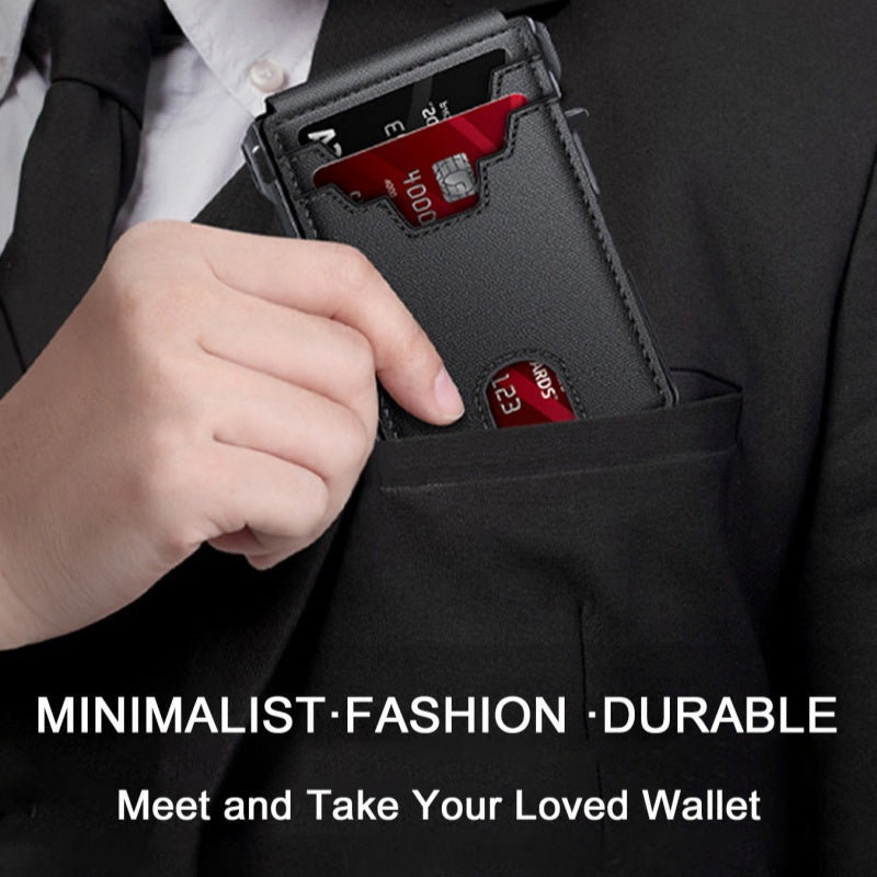 RFID Blocking Pop-Up Wallet